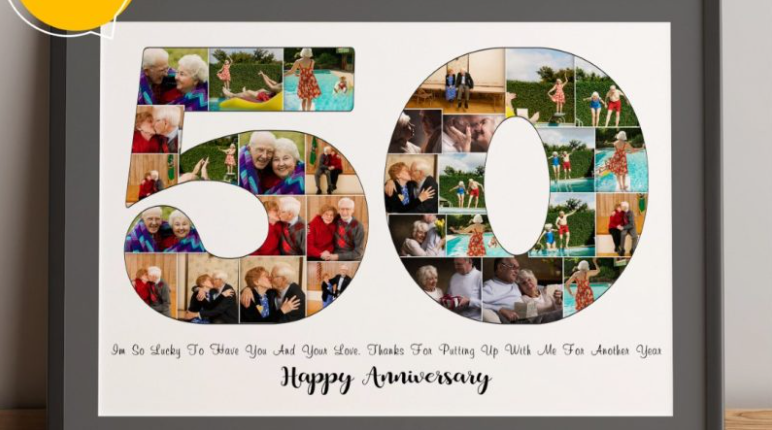 Create Lasting Memories with a Photo Collage Gift for Your Anniversary