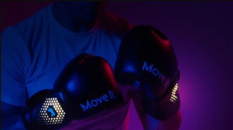 Introducing the Future of Combat Training The Smart OLED Screen Boxing Gloves