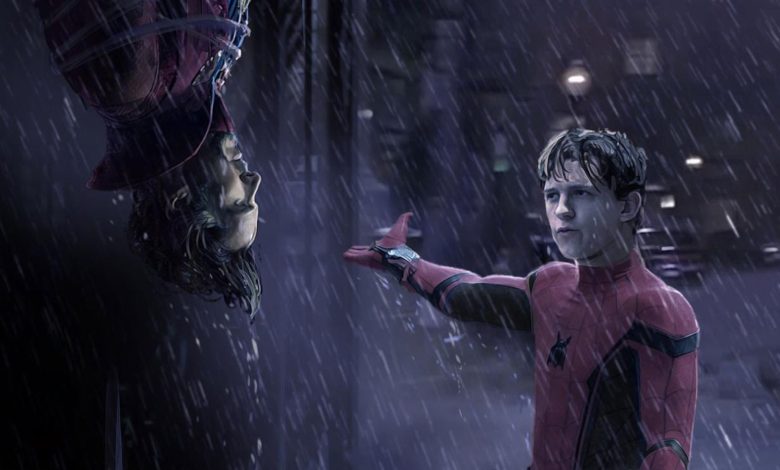 Spider-Man Movie Concept Art Re-Creates An Iconic Kiss