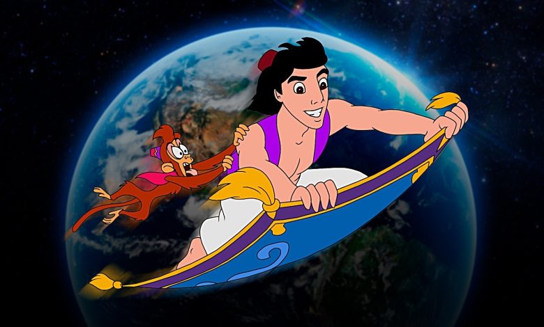 AI Reimagines Disney’s Aladdin As A Sci-Fi Movie & It’s A Whole New World