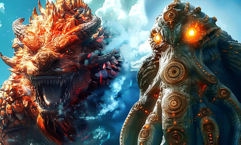 AI Reimagines Different Countries As Kaiju Monsters