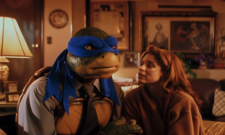 AI Creates a Creepy TMNT Movie Trailer with SNL’s Middle-Aged Ninja Turtles