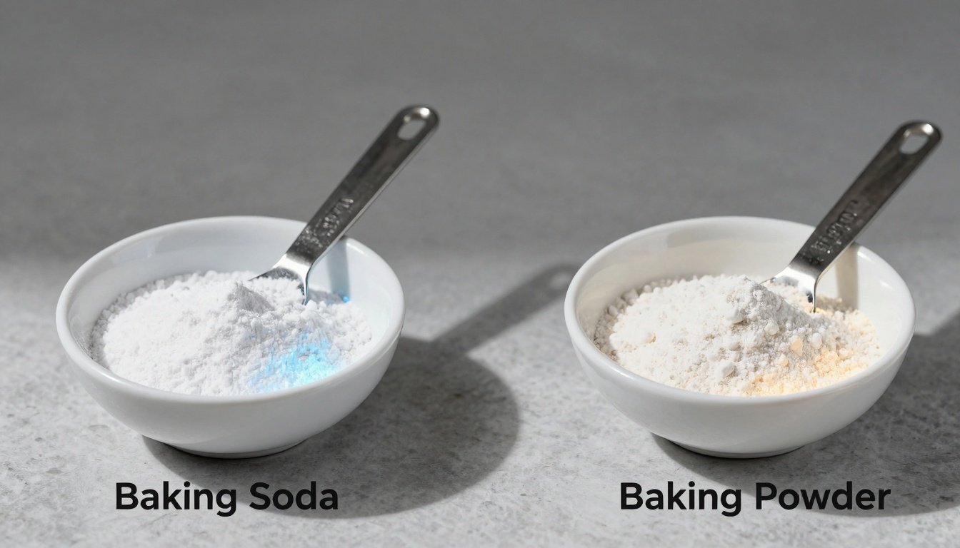 Baking Soda vs Baking Powder